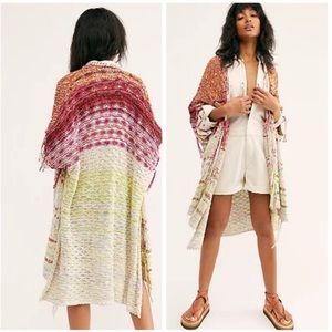 Free People Sky’s the Limit Fringe Cardigan